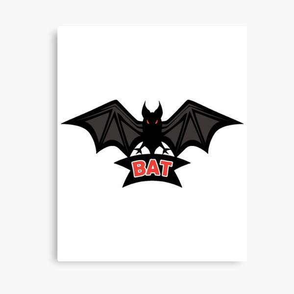 bat t-shirt Canvas Print