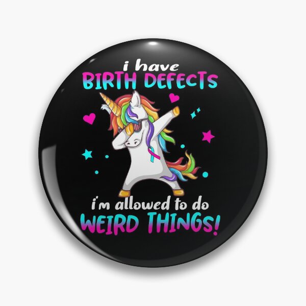 Item preview, Birth defects Warrior I'm Allowed To Do Weird Things designed and sold by Brad-FI.