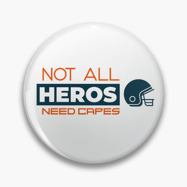 Item preview, Not All Heros Need Capes - Football designed and sold by GlitterState.