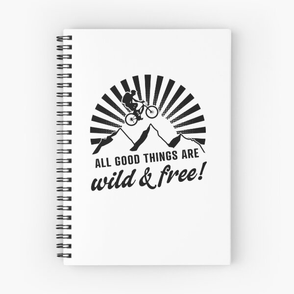 Item preview, Wild & Free! Mountain Bike Outdoor Bike Downhill Trail Mountains E-Bike designed and sold by VollNiceDesign.