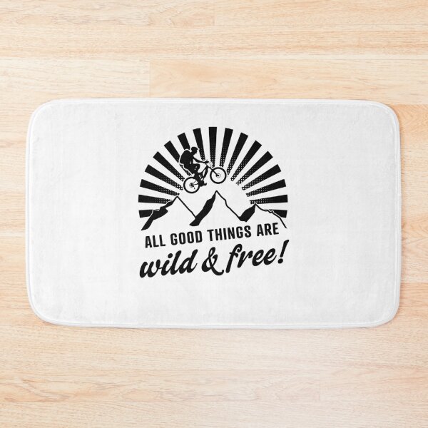 Item preview, Wild & Free! Mountain Bike Outdoor Bike Downhill Trail Mountains E-Bike designed and sold by VollNiceDesign.