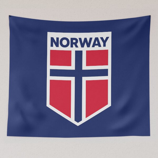 Item preview, Norway Flag Emblem designed and sold by SLAG-Creative.