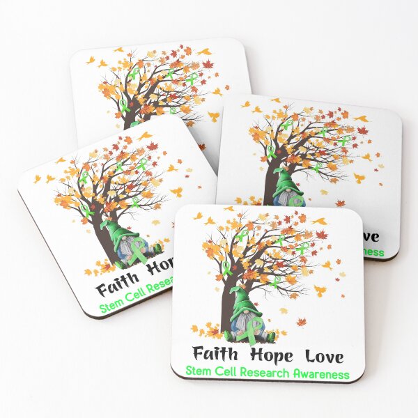 Item preview, Stem Cell Research Awareness Faith Hope Love designed and sold by GennieShop.