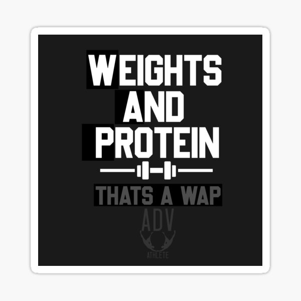 Funny Fitness Quote Sticker