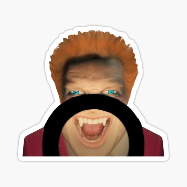 Ed Sheeran schlechte Angewohnheiten Vampir Sticker