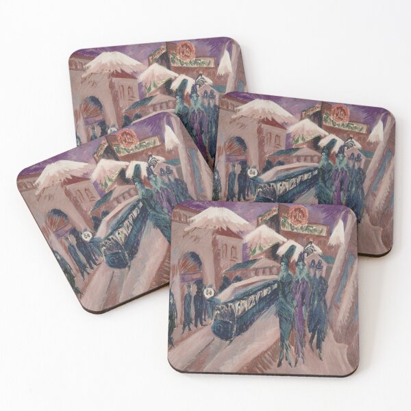Item preview, Electric Tram (1914) by Ernst Ludwig Kirchner designed and sold by sunny-007.