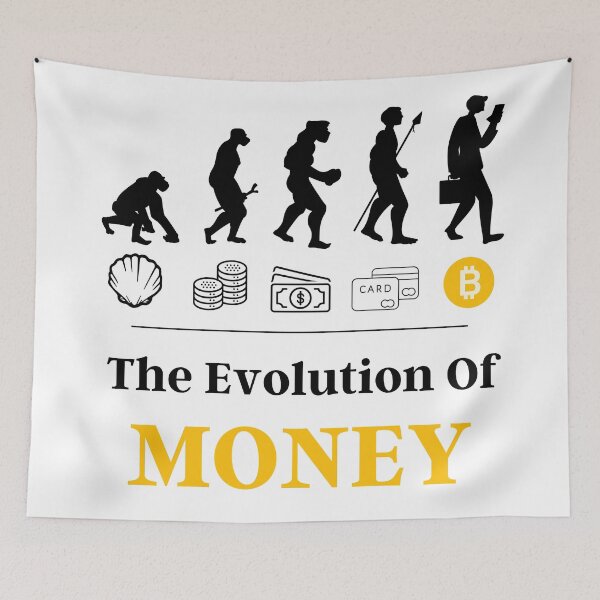 Item preview, Bitcoin Evolution - The Evolution Of Money designed and sold by SenGift.