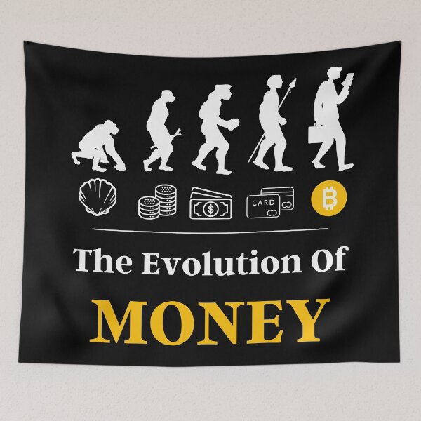 Item preview, Bitcoin Evolution - The Evolution Of Money designed and sold by SenGift.