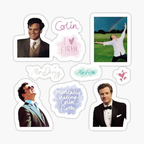 Colin Firth Set 2 Sticker