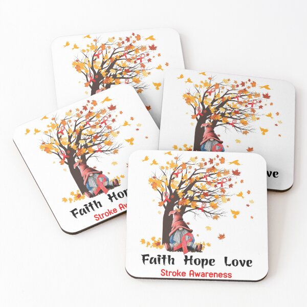 Item preview, Stroke Awareness Faith Hope Love designed and sold by GennieShop.