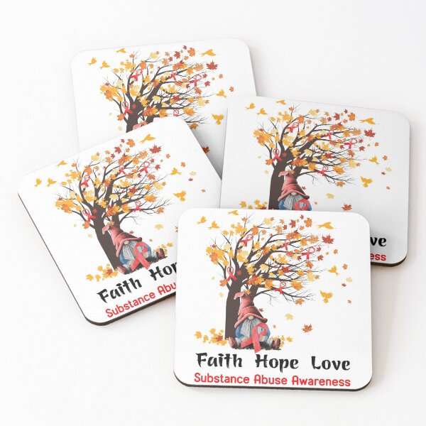 Item preview, Substance Abuse Awareness Faith Hope Love designed and sold by GennieShop.