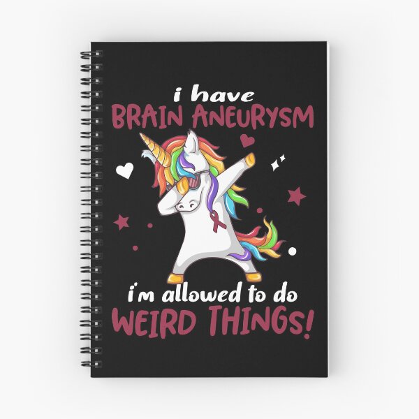 Item preview, Brain Aneurysm Warrior I'm Allowed To Do Weird Things designed and sold by Brad-FI.
