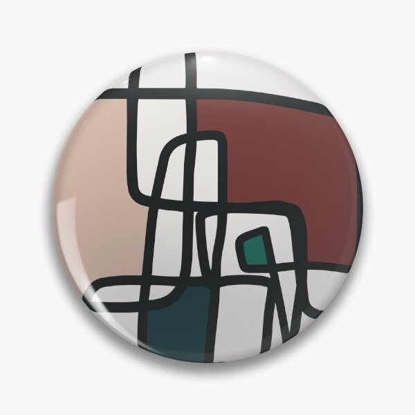 Item preview, Abstract Mid Century Modern Block designed and sold by WrightAesthetic.