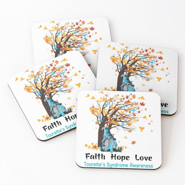 Item preview, Tourette's Syndrome Awareness Faith Hope Love designed and sold by GennieShop.
