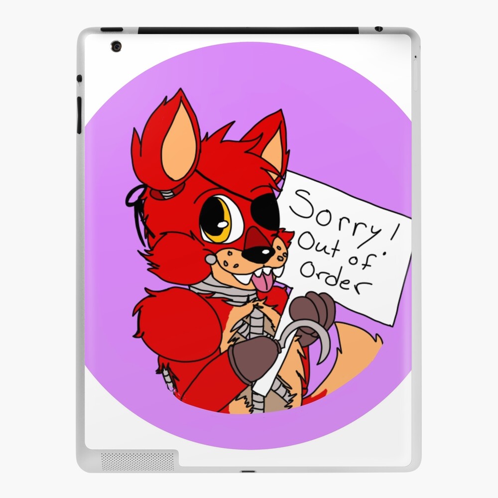 FNAF Plush Foxy Spiral Notebook for Sale by Amberlea-draws