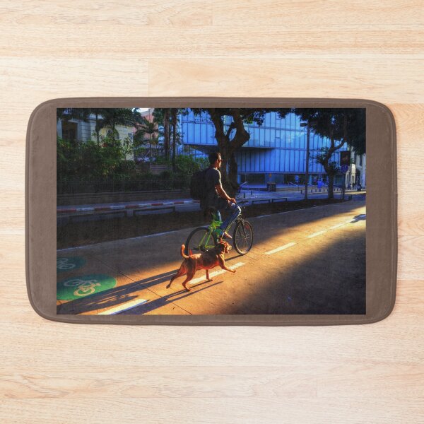 Item preview, Man and dog in Rothschild Boulevard Tel Aviv designed and sold by Matan Hirsch.