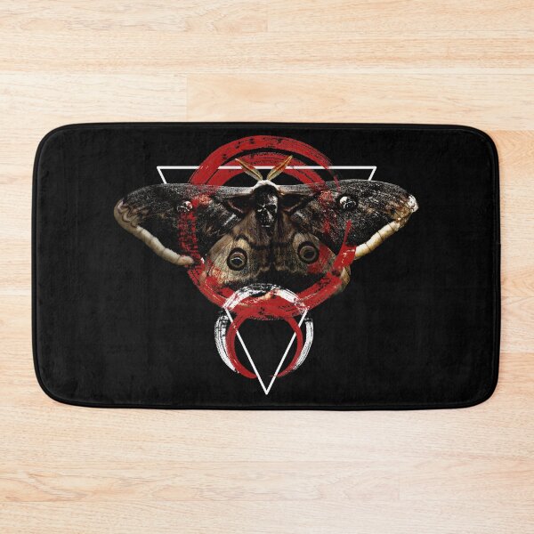 Item preview, Trash polka style death MOTH with skull designed and sold by DarkDesign69.