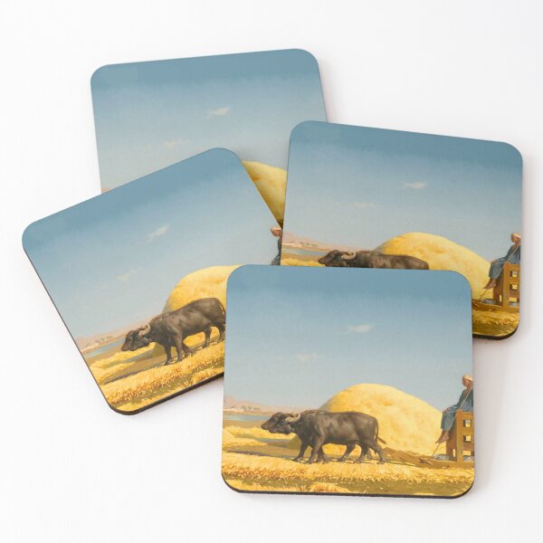 Item preview, The Grain Threshers by Gerome designed and sold by academic-art.