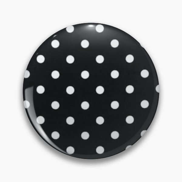 Item preview, White Poka Dots Black Background designed and sold by RBDESIGN SHOP.