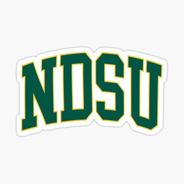 Item preview, ndsu - college font curved designed and sold by scollegestuff.