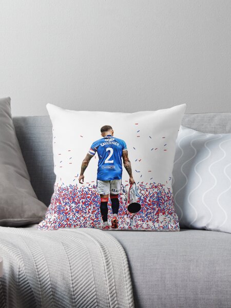 Item preview, Rangers FC Captain James Tavernier with the 55th League Title Trophy designed and sold by sanfranglasgow.