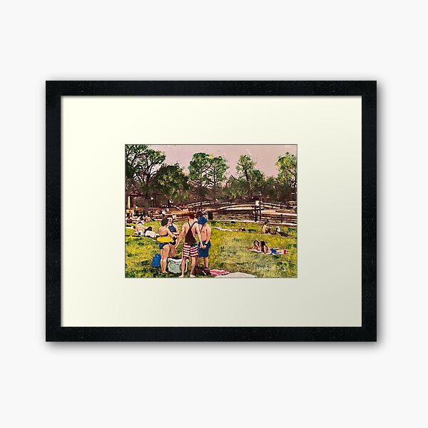 Item preview, Relaxing at Sewell Park designed and sold by Artist Gary Springer.