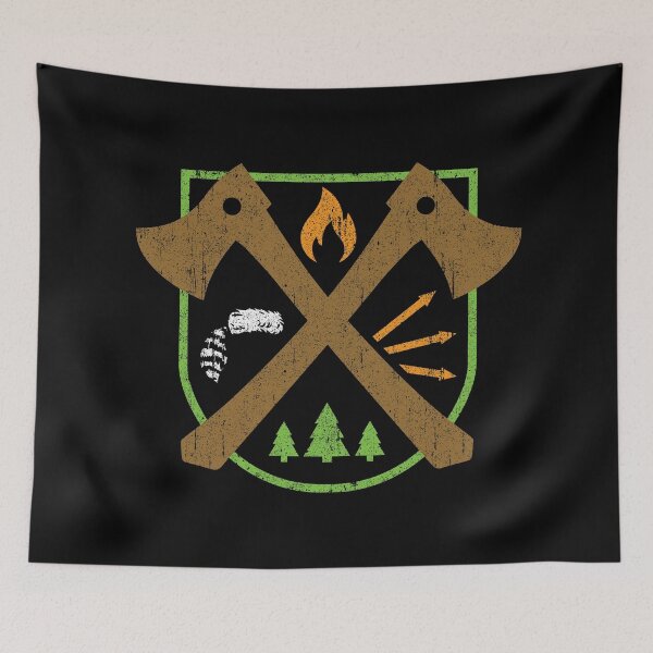 Item preview, Pawnee Rangers Crest designed and sold by huckblade.