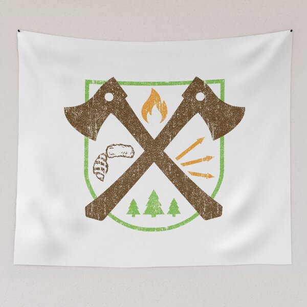Item preview, Pawnee Rangers Crest (Variant) designed and sold by huckblade.