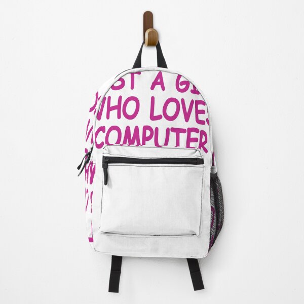 Item preview, Just a Girl Who Loves Computer: Computer Lovers designed and sold by Pengo Shirt.