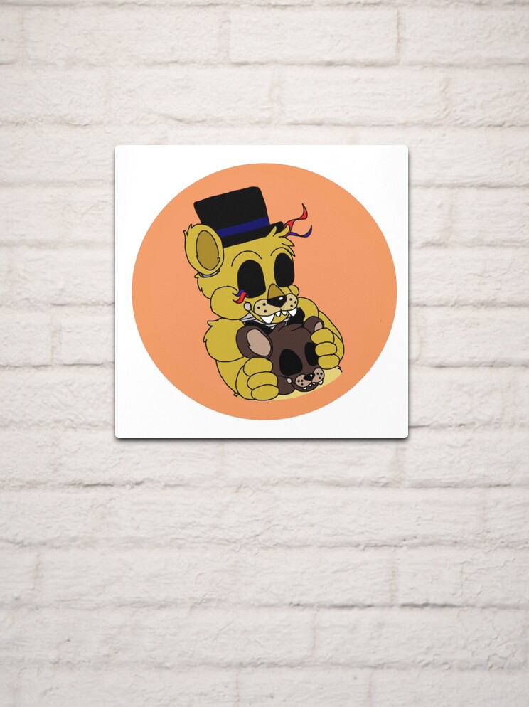 Golden Freddy Plush Poster for Sale by ravenmenel