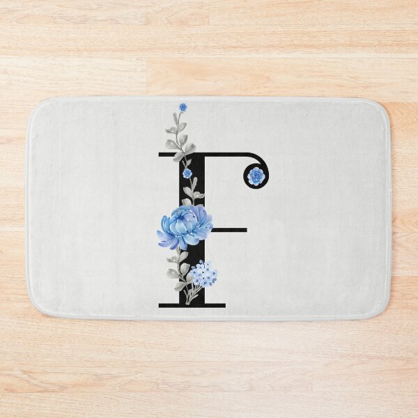 Item preview, F Botanical Monogram. Floral Wreath designed and sold by AweSoMe Shirts.