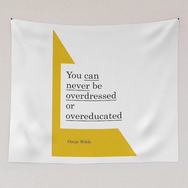 Item preview, You can never be overdressed or overeducated designed and sold by reneeallison.