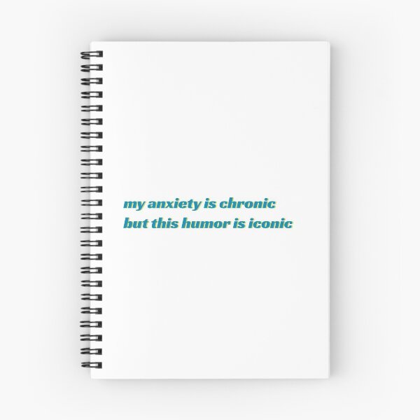 Item preview, Anxiety Chronic, Humor Iconic designed and sold by ladystromas.