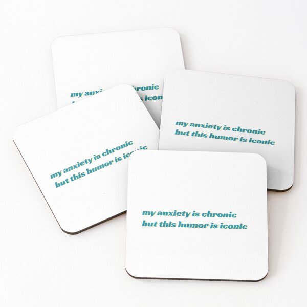Item preview, Anxiety Chronic, Humor Iconic designed and sold by ladystromas.