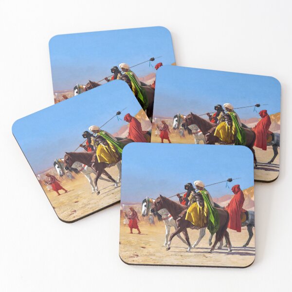 Item preview, Riders Crossing The Desert by Gerome designed and sold by academic-art.