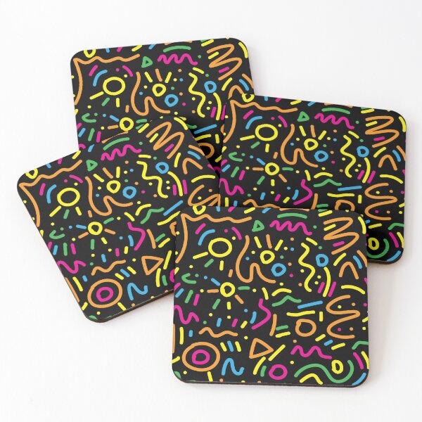 Item preview, Graffiti Squiggles - Black designed and sold by KatieSchubert.