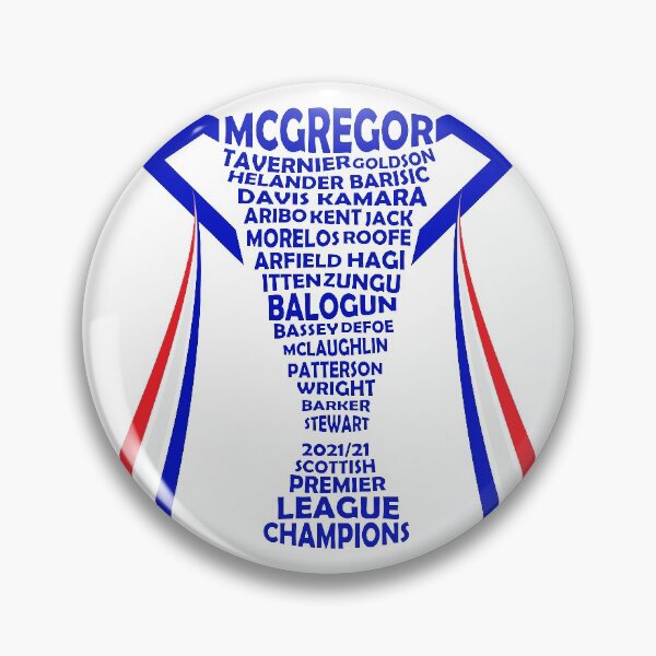 Artikelvorschau, Rangers FC 55 Gewinner-Spielernamen-Trophäendesign entworfen und verkauft von sanfranglasgow.