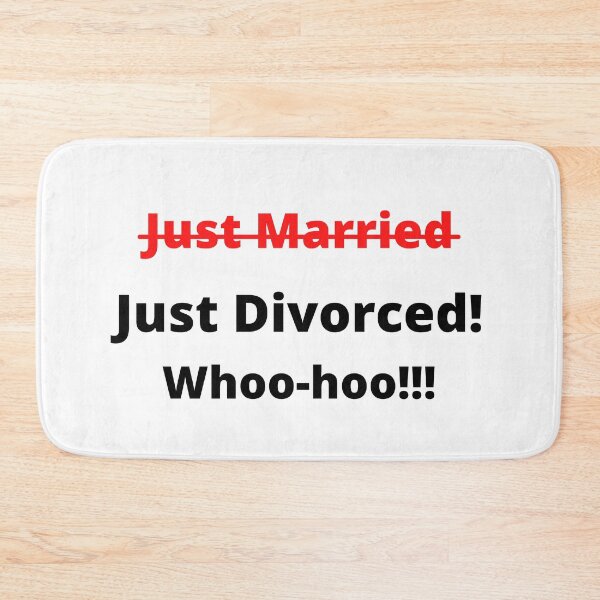 Item preview, Just Married - Just Divorced designed and sold by RBDESIGN SHOP.