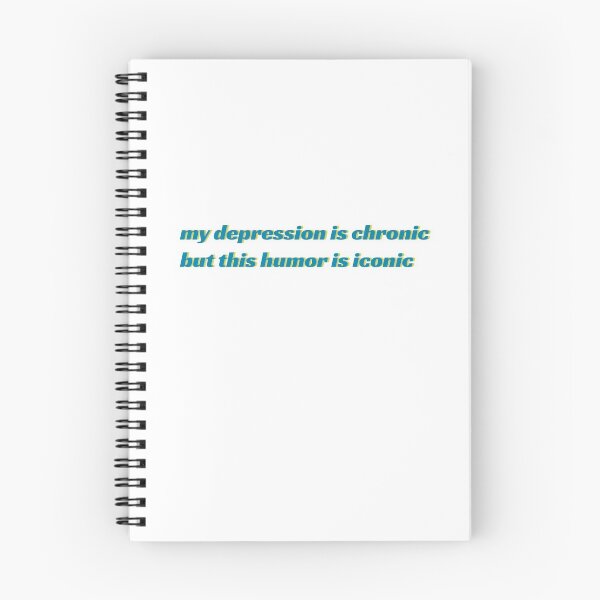 Item preview, Depression Chronic, Humor Iconic designed and sold by ladystromas.
