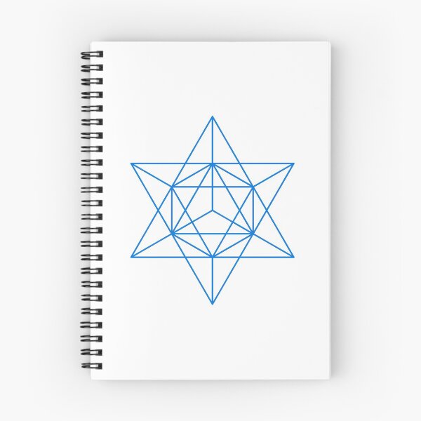 Item preview, Sacred Geometry Star Terahedron Merkaba Blue designed and sold by Morgan Obendorfer.