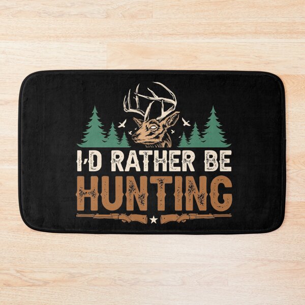 Item preview, I'd Rather be Hunting | Distressed designed and sold by KarolinaPaz.