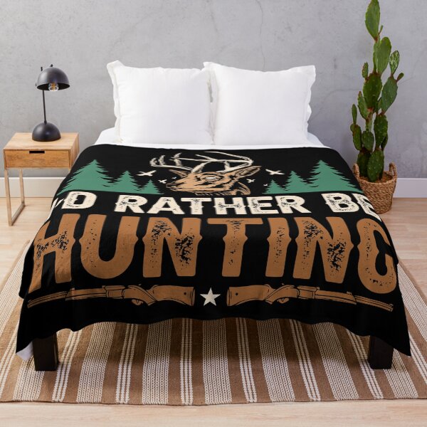 Item preview, I'd Rather be Hunting | Distressed designed and sold by KarolinaPaz.
