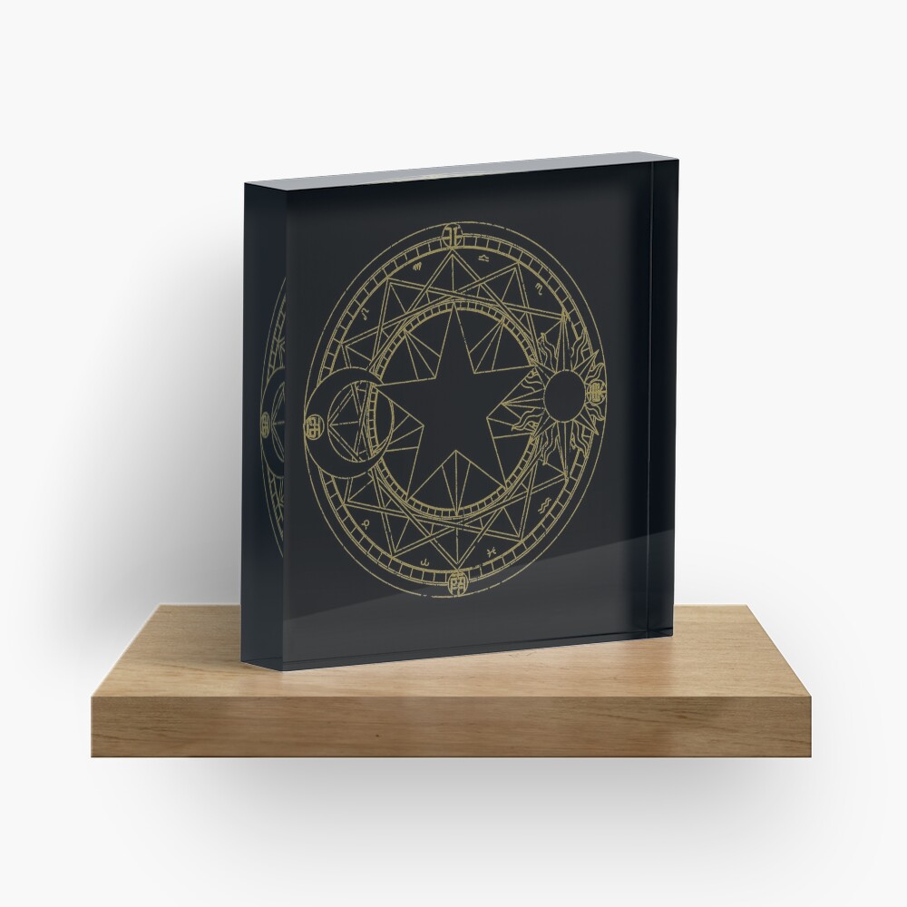 Sakura's Magic Circle Acrylic Block