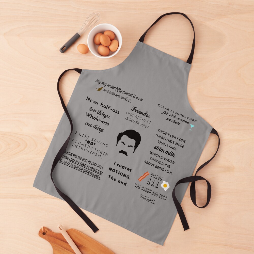 Ron Swanson - Quotes Apron