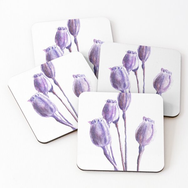 Item preview, Dried Poppies - August Birth Month Flower | Summer designed and sold by bluegirasole.