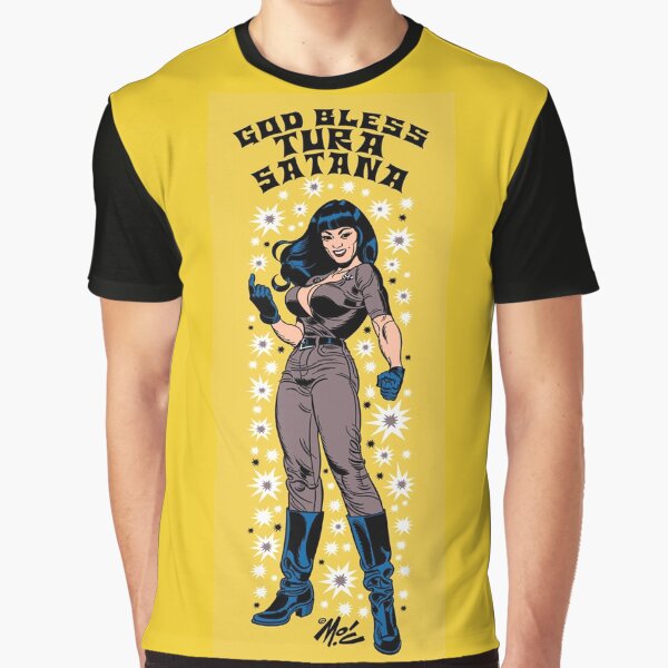 GOD BLESS TURA SATANA Graphic T-Shirt