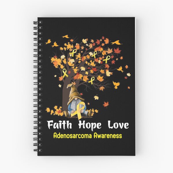 Item preview, Adenosarcoma Awareness Faith Hope Love designed and sold by GennieShop.