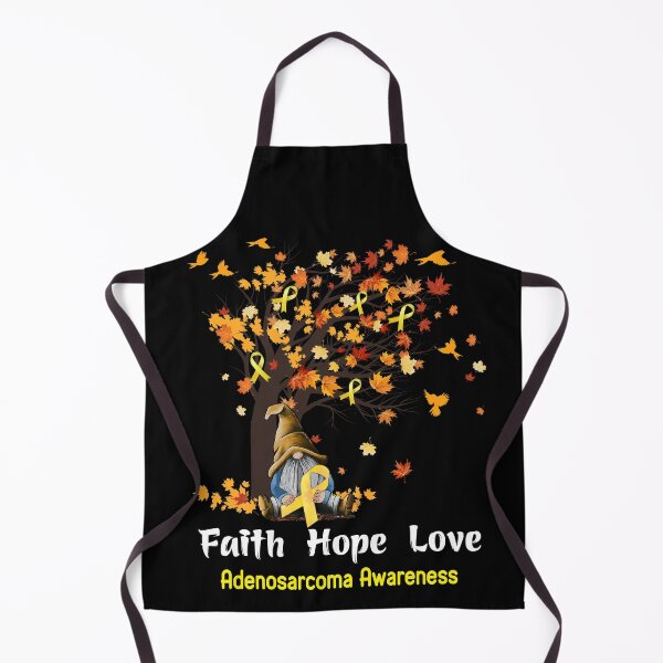 Item preview, Adenosarcoma Awareness Faith Hope Love designed and sold by GennieShop.