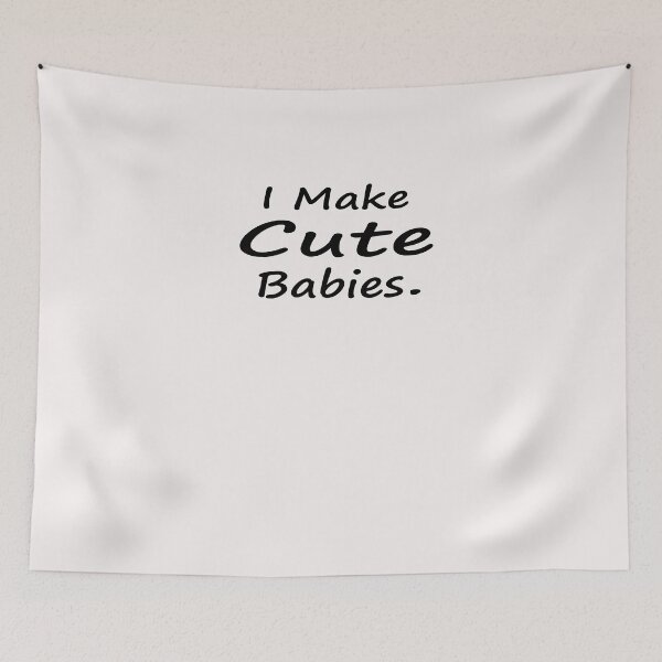 Item preview, I Make Cute Babies T-Shirt designed and sold by saidaone.