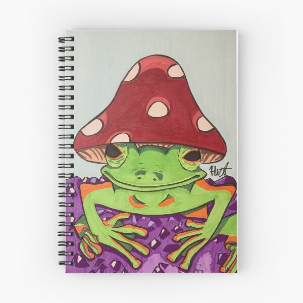 Item preview, frog designed and sold by hallieisraging.